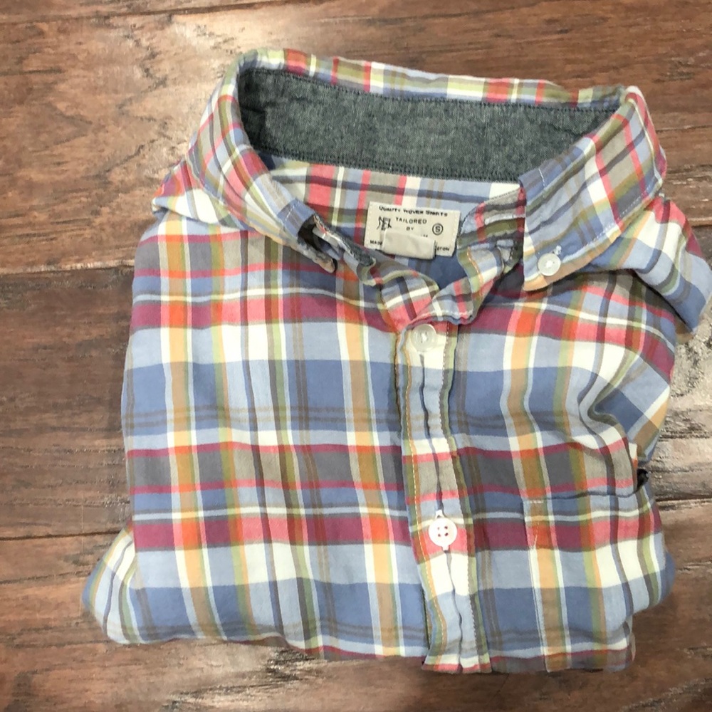 J. Crew plaid shirt long sleeve small